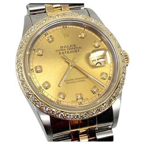 Rolex Datejust 36 Acciaio/Oro Super Jubilee Champagne